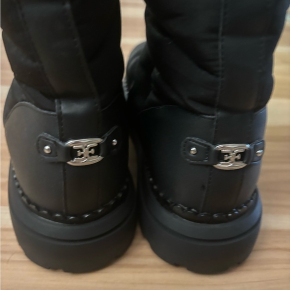 Sam Edelman Faux Fur Lined Insulated Ozie Boot in Black Size 8 New - Picture 9 of 12